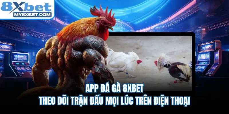 App Đá Gà 8XBET | Theo Dõi Trận Đấu Mọi Lúc Trên Điện Thoại