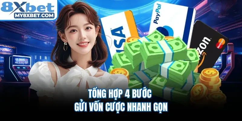 Tổng hợp 4 bước gửi vốn cược nhanh gọn